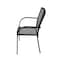 Holland Bar Stool Co Outdoor 470 Willow 18-in. Chair, Black Wrinkle Finish OD470-18 - alternate 8